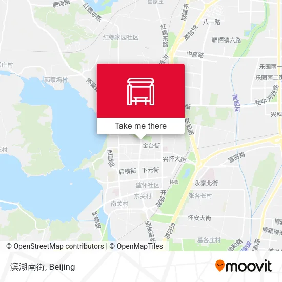 滨湖南街 map