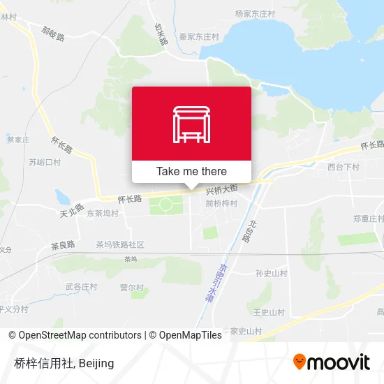 桥梓信用社 map