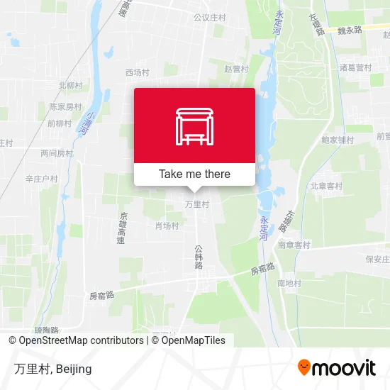 万里村 map