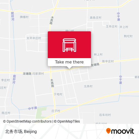 北务市场 map