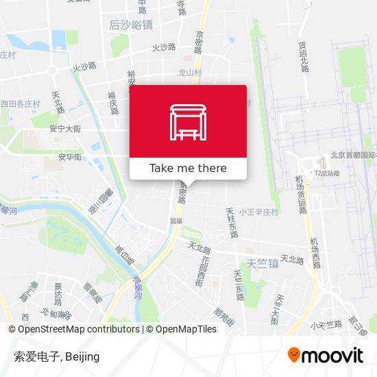 索爱电子 map