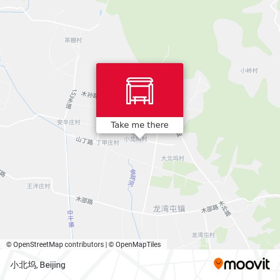 小北坞 map
