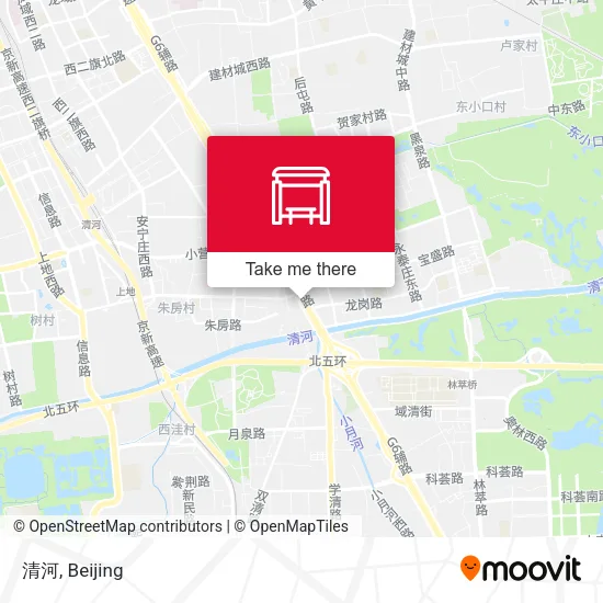 清河 map