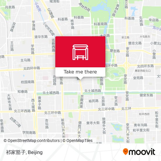 祁家豁子 map