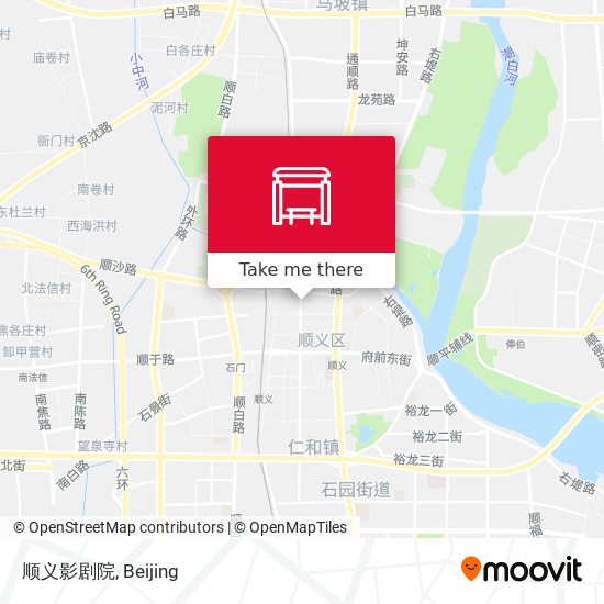 顺义影剧院 map