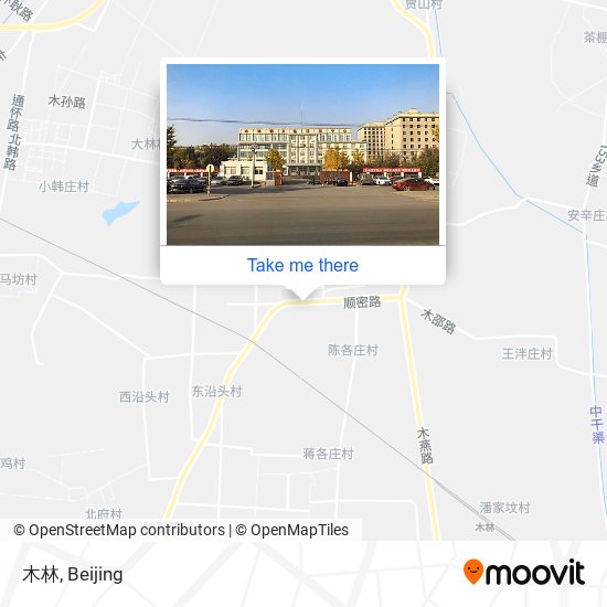 木林 map