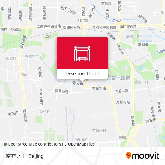 南苑北里 map