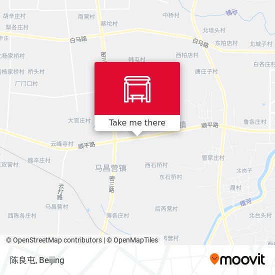 陈良屯 map