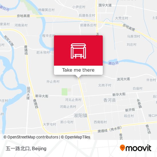 五一路北口 map