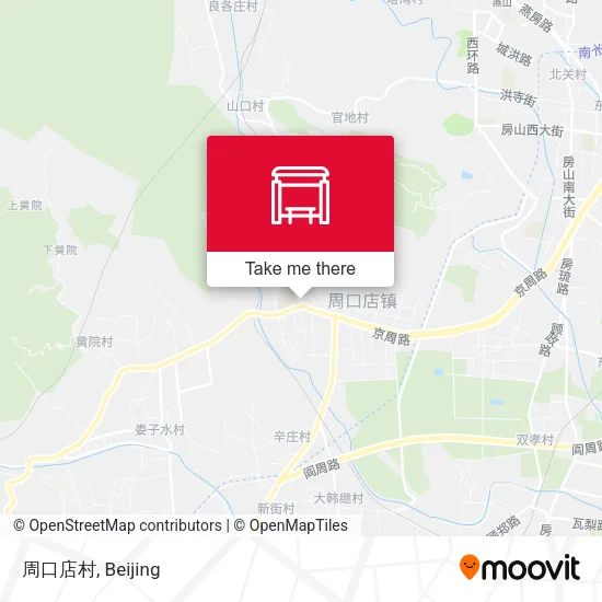 周口店村 map