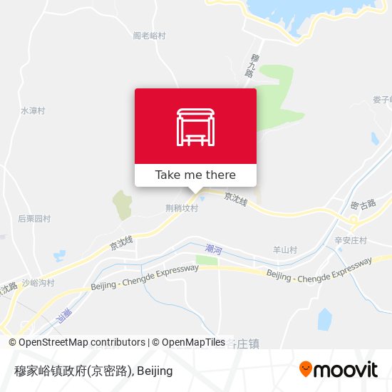 穆家峪镇政府(京密路) map