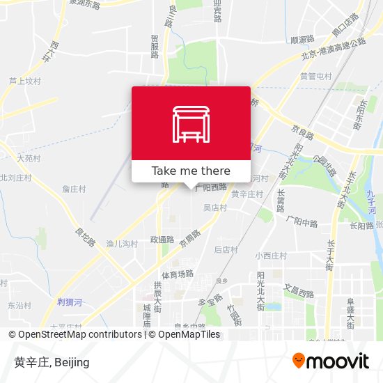 黄辛庄 map