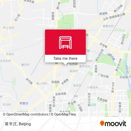 黄辛庄 map