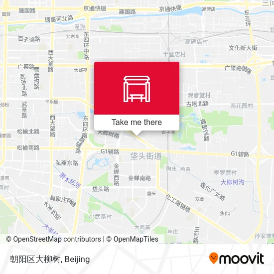 朝阳区大柳树 map