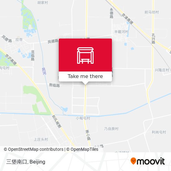 三垡南口 map