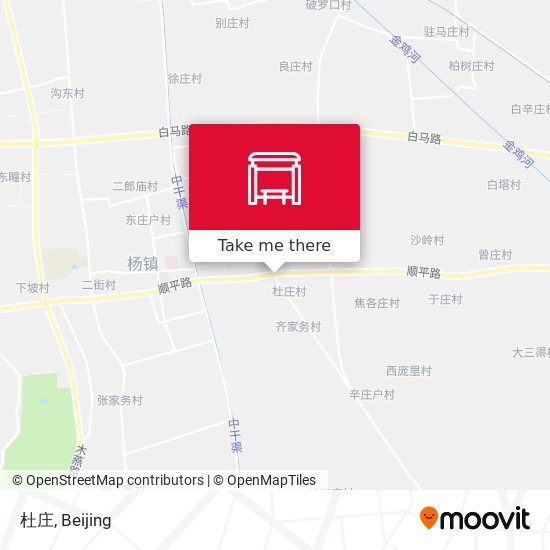 杜庄 map