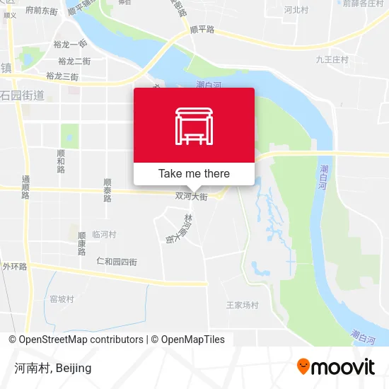 河南村 map