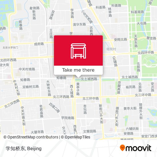 学知桥东 map