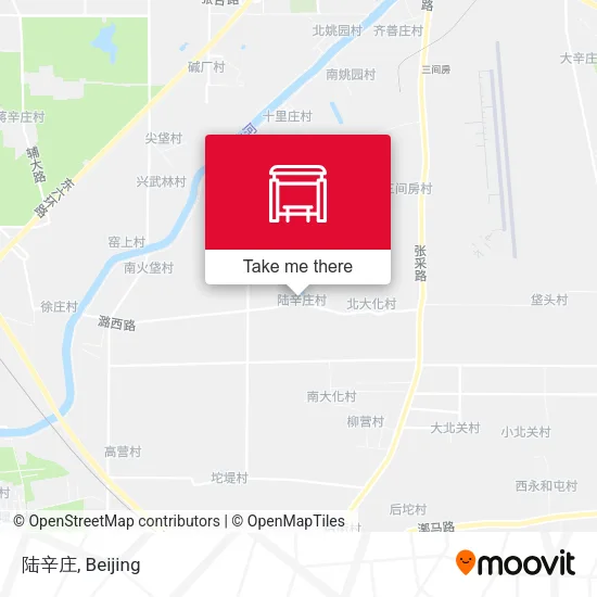 陆辛庄 map