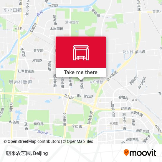 朝来农艺园 map