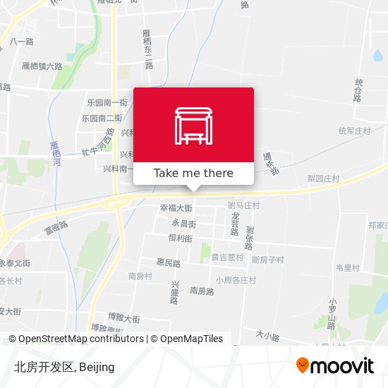 北房开发区 map