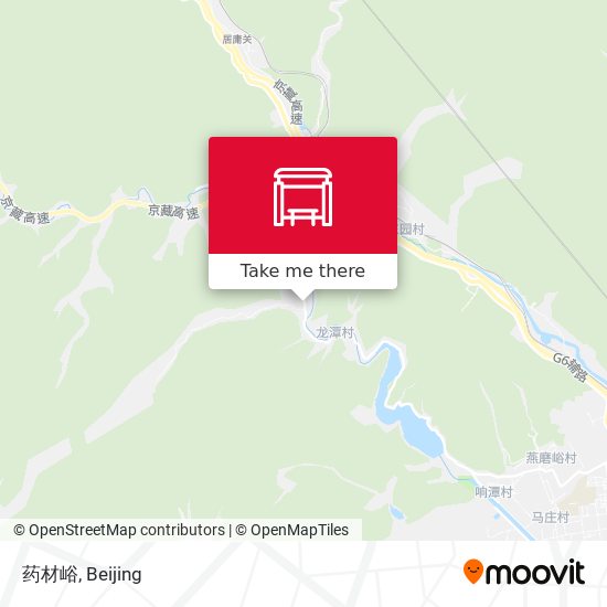 药材峪 map