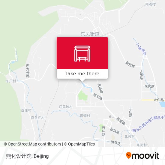 燕化设计院 map