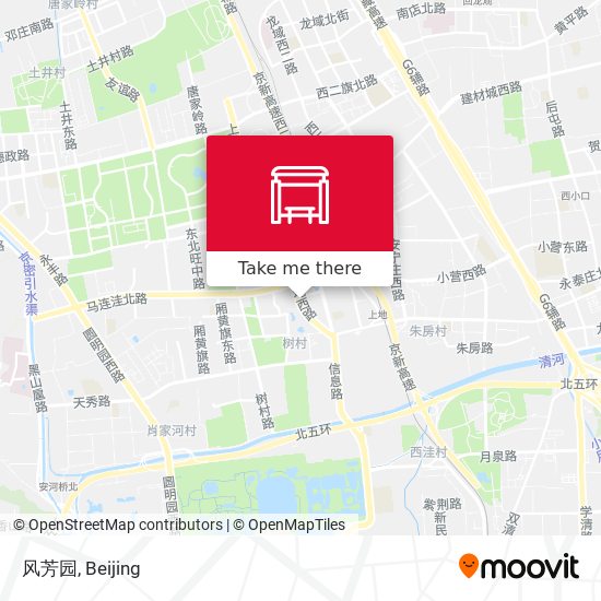风芳园 map