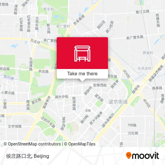侯庄路口北 map