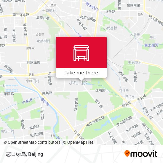 恋日绿岛 map