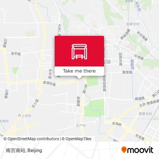 南宫南站 map