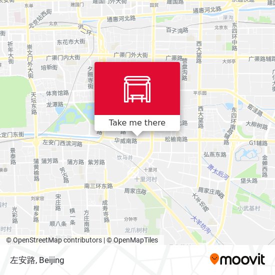 左安路 map