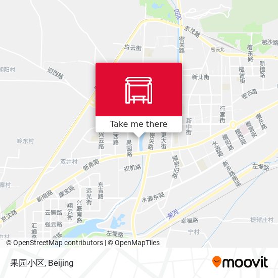 果园小区 map