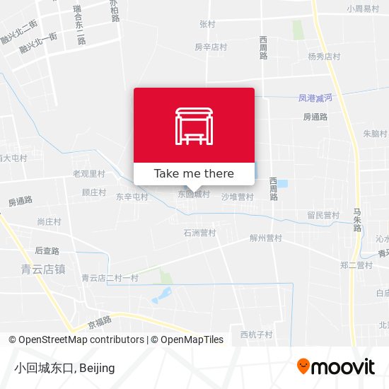 小回城东口 map