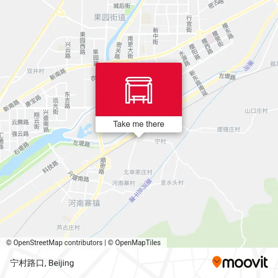 宁村路口 map