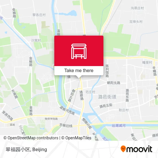 翠福园小区 map