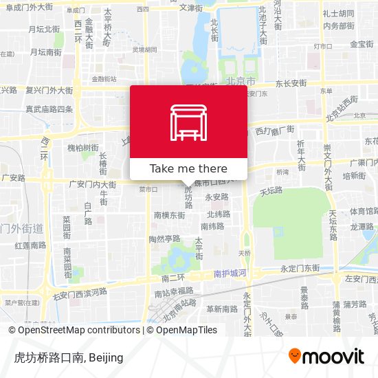 虎坊桥路口南 map