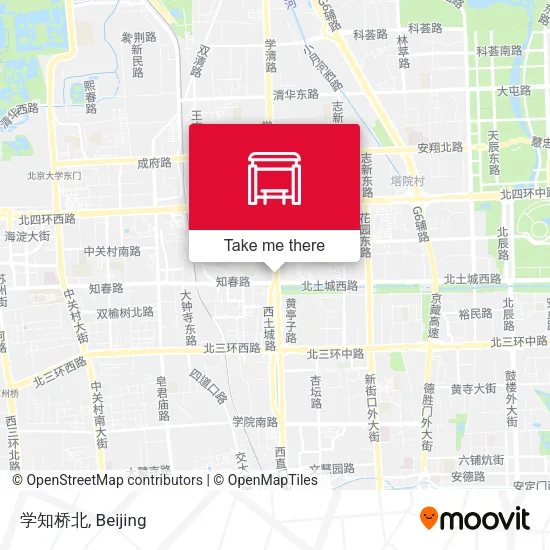 学知桥北 map
