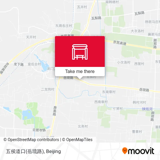 五侯道口(岳琉路) map