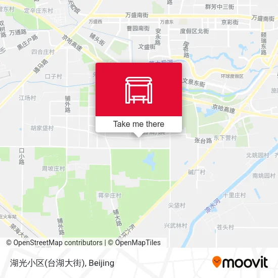 湖光小区(台湖大街) map