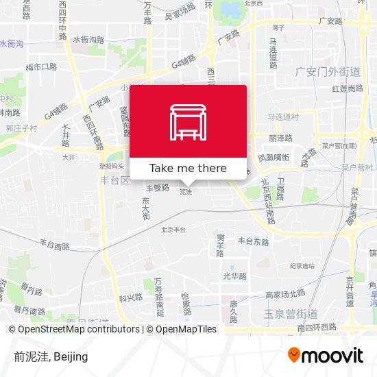 前泥洼 map