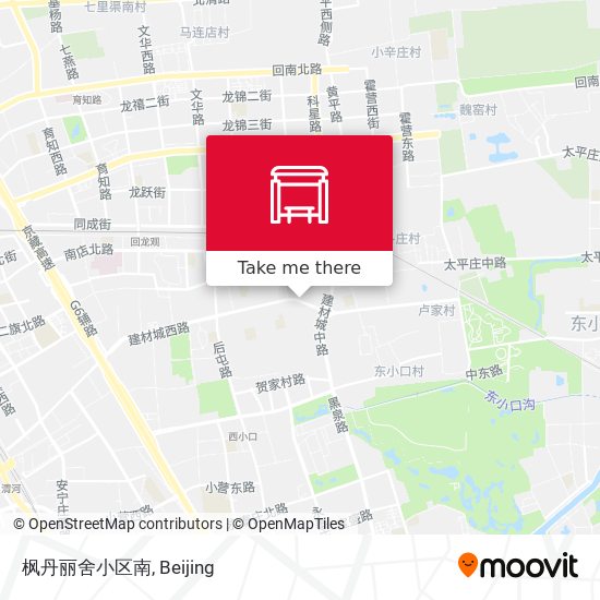 枫丹丽舍小区南 map