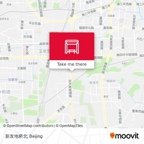 新发地桥北 map
