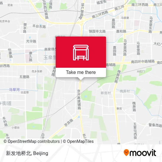 新发地桥北 map