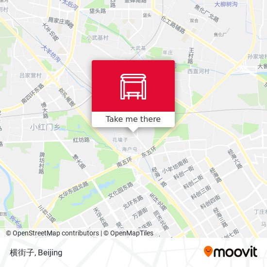 横街子 map