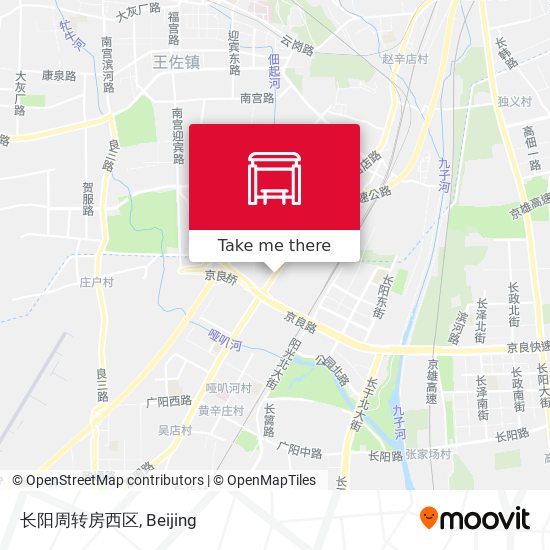 长阳周转房西区 map