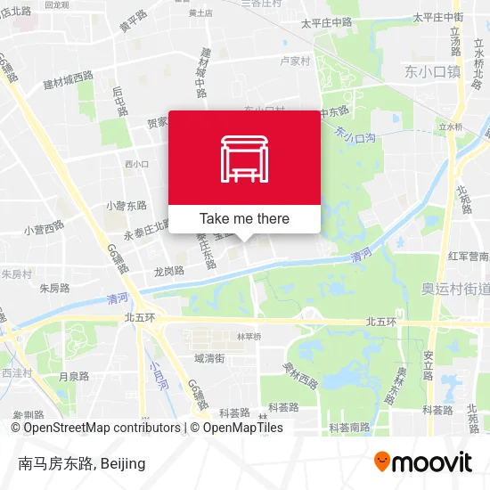 南马房东路 map