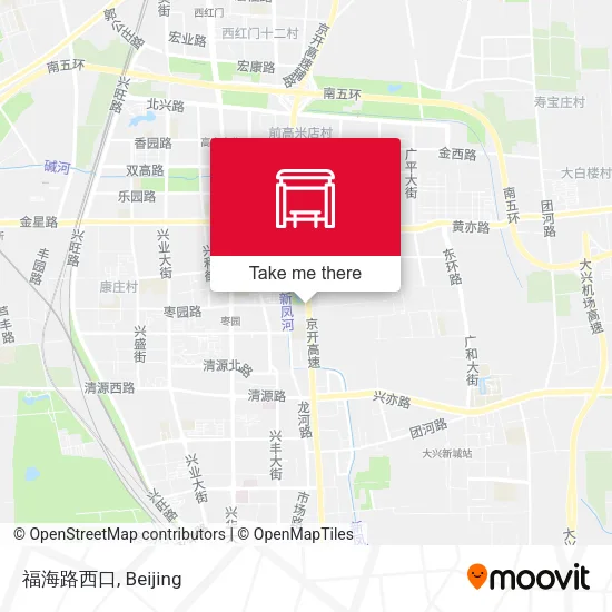 福海路西口 map