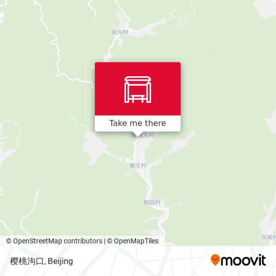 樱桃沟口 map