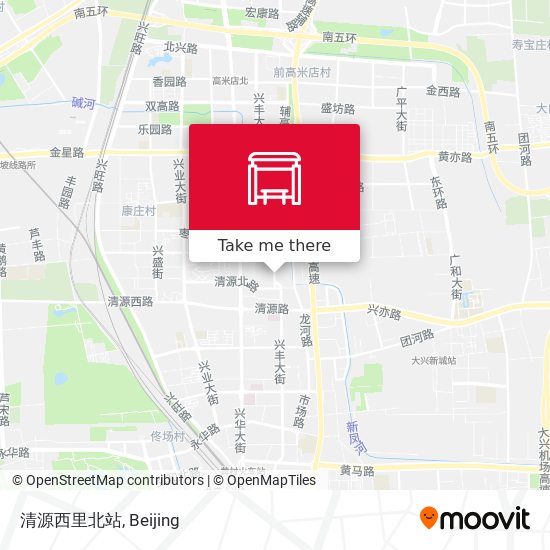清源西里北站 map